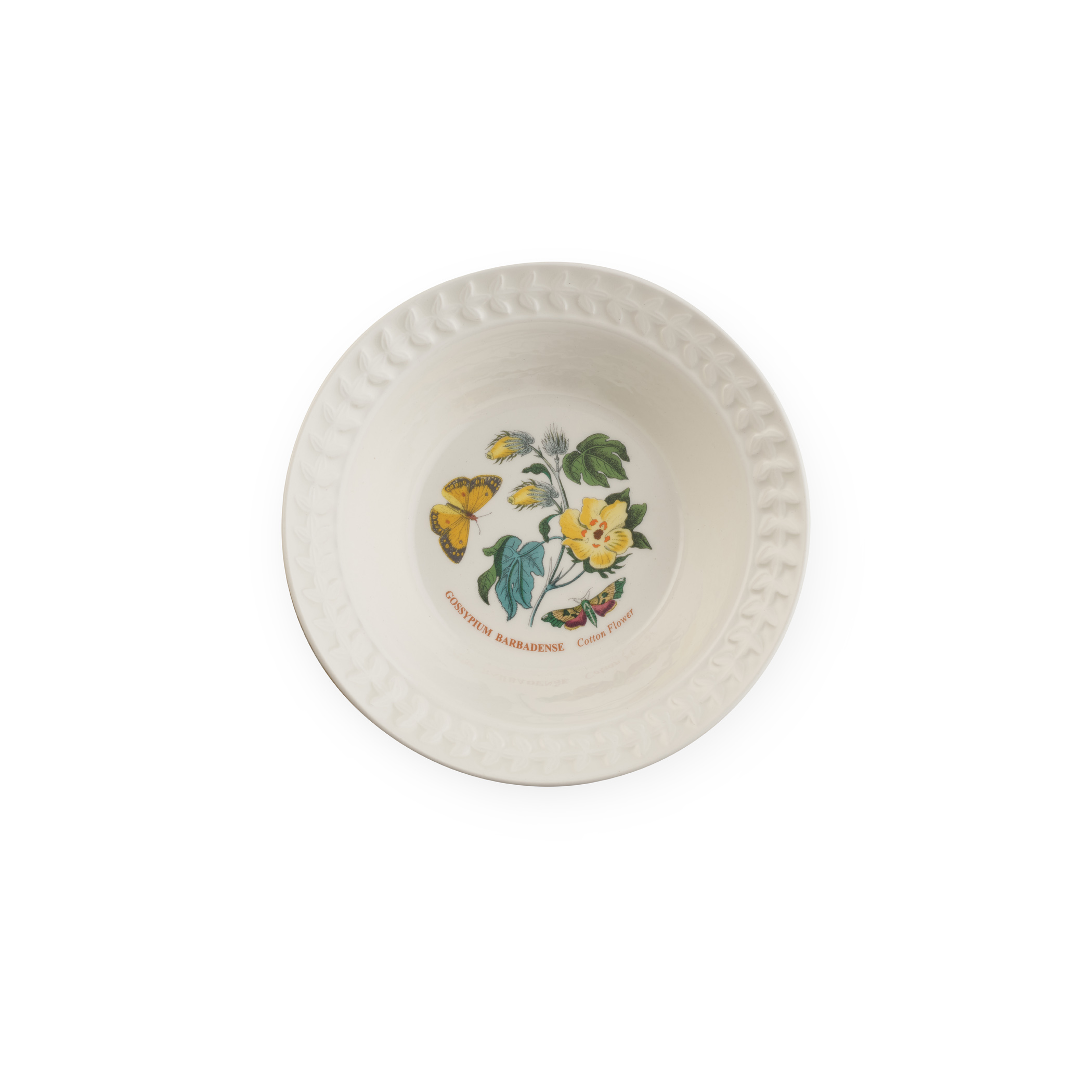 Botanic Garden Harmony Papilio Amber 6 Inch Cereal Bowl  (Cotton Flower) image number null